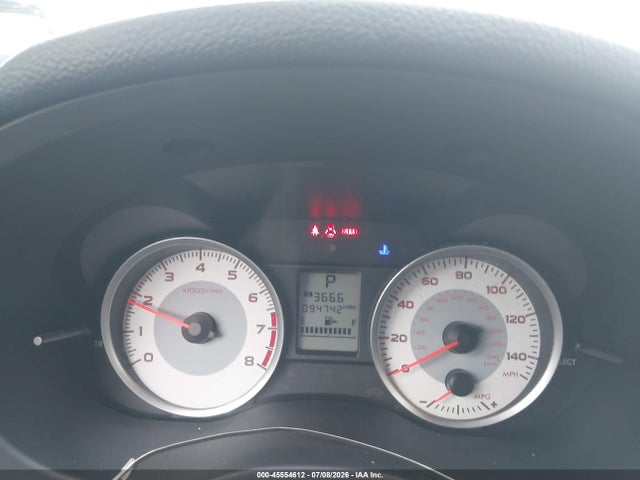 45554612 :رقم المزاد ، JF1GPAC65DH207660 vin ، 2013 Subaru Impreza 2.0i Premium مزاد بيع