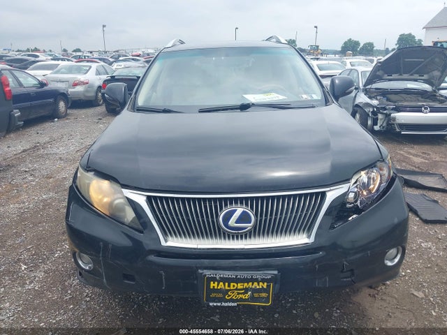 45554658 :رقم المزاد ، JTJBC1BA0A2016603 vin ، 2010 Lexus Rx 450h مزاد بيع