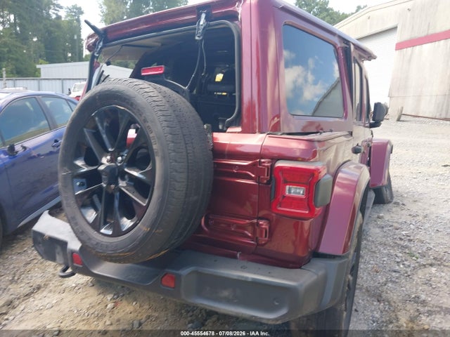 Продаж на аукціоні авто 2021 Jeep Wrangler 4xe Unlimited Sahara 4x4, vin: 1C4JJXP69MW682285, номер лоту: 45554678