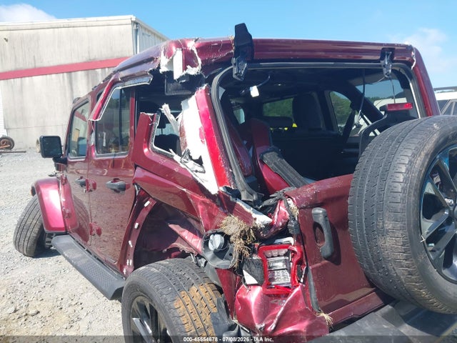 Продаж на аукціоні авто 2021 Jeep Wrangler 4xe Unlimited Sahara 4x4, vin: 1C4JJXP69MW682285, номер лоту: 45554678