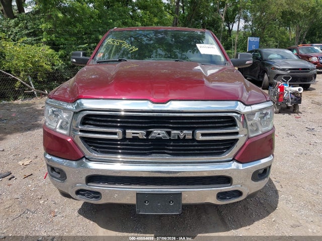45554699 :رقم المزاد ، 1C6SRFFT5KN606958 vin ، 2019 Ram 1500 Big Horn/lone Star  4x4 5'7 Box مزاد بيع