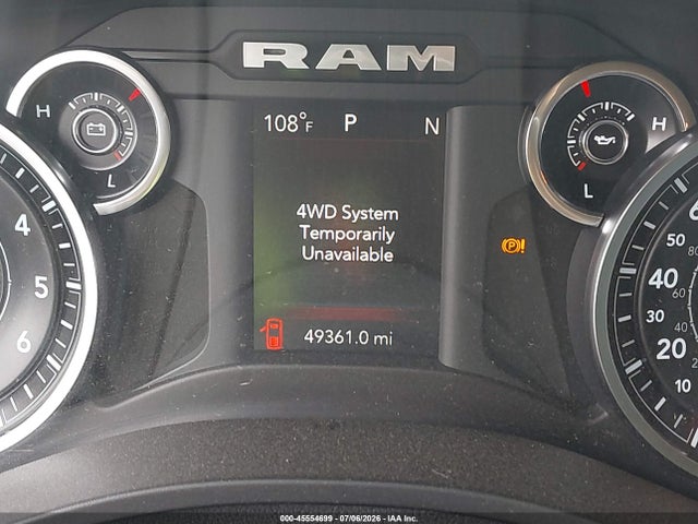 45554699 :رقم المزاد ، 1C6SRFFT5KN606958 vin ، 2019 Ram 1500 Big Horn/lone Star  4x4 5'7 Box مزاد بيع