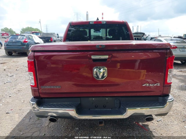 45554699 :رقم المزاد ، 1C6SRFFT5KN606958 vin ، 2019 Ram 1500 Big Horn/lone Star  4x4 5'7 Box مزاد بيع