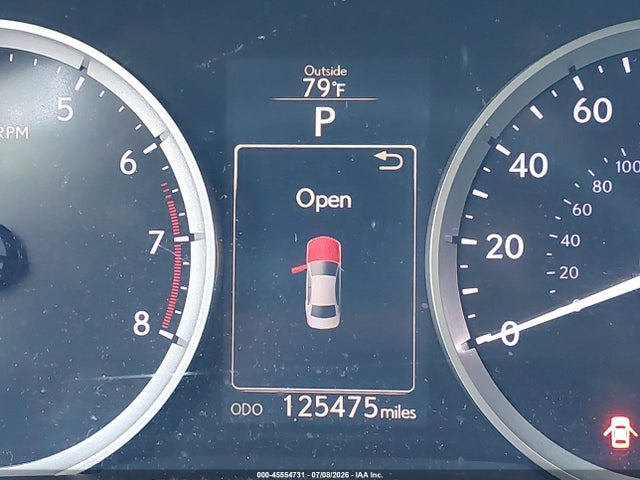 45554731 :رقم المزاد ، JTHBF1D23F5081594 vin ، 2015 Lexus Is 250 مزاد بيع