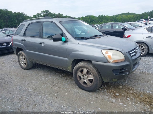 2007 Kia Sportage Lx მანქანა იყიდება აუქციონზე, vin: KNDJF724377357735, აუქციონის ნომერი: 45554756