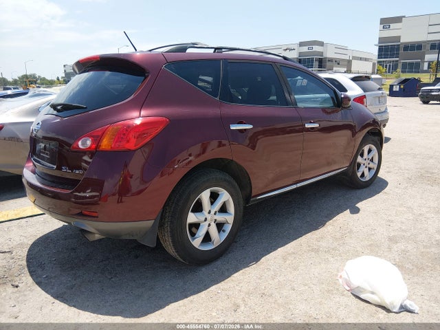 45554760 :رقم المزاد ، JN8AZ1MW5AW116246 vin ، 2010 Nissan Murano Sl مزاد بيع