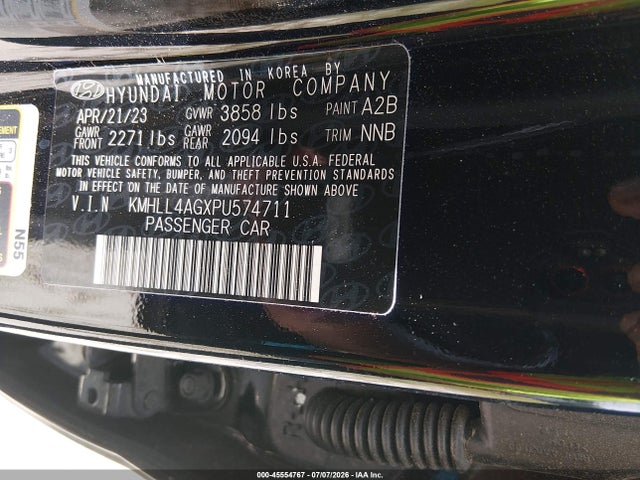 Aukcja sprzedaży 2023 Hyundai Elantra Se, vin: KMHLL4AGXPU574711, numer aukcji: 45554767