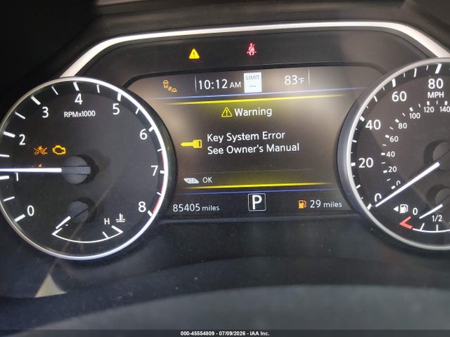 45554809 :رقم المزاد ، 5N1AZ2MS7KN114578 vin ، 2019 Nissan Murano Platinum مزاد بيع