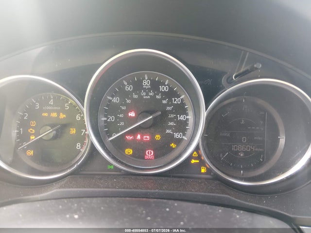 45554853 :رقم المزاد ، JM3KFBCL1H0136987 vin ، 2017 Mazda Cx-5 Touring مزاد بيع
