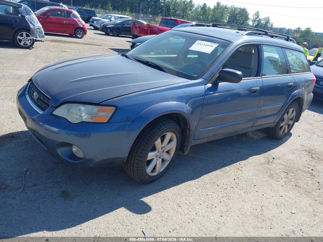 2006 Subaru Outback 2.5i მანქანა იყიდება აუქციონზე, vin: 4S4BP61C467336665, აუქციონის ნომერი: 45554896