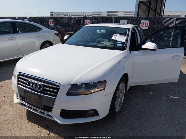 2011 Audi A4 2.0t Premium მანქანა იყიდება აუქციონზე, vin: WAUAFAFL5BN044301, აუქციონის ნომერი: 45554954