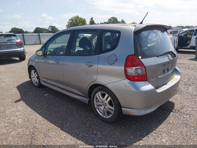 Auction sale of the 2007 Honda Fit Sport, vin: JHMGD38617S055017, lot number: 45555043