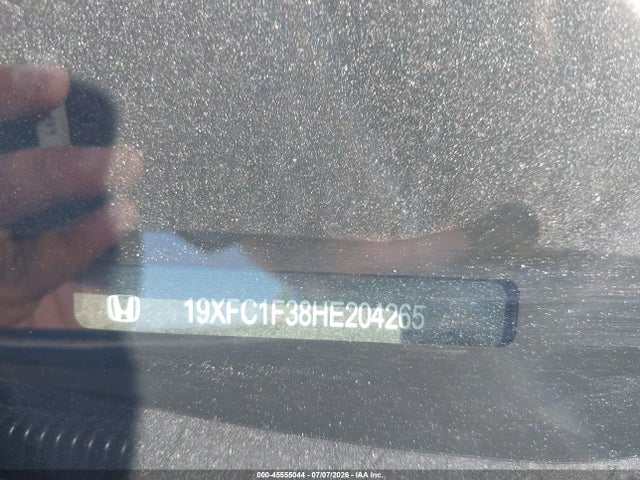 Honda Civic Ex-t 2017 19XFC1F38HE204265 Image 9