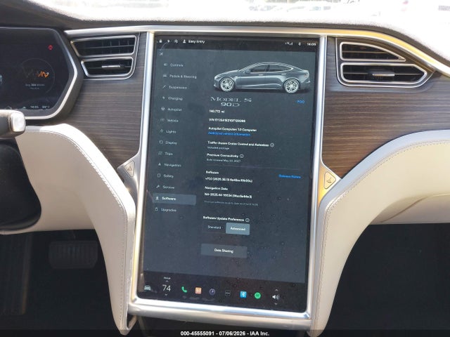 Tesla Model S 60d/70d/75d/85d/90d 2016 5YJSA1E21GF129396 Image 19