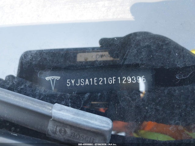 Tesla Model S 60d/70d/75d/85d/90d 2016 5YJSA1E21GF129396 Image 9