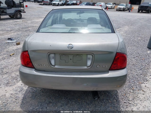 2004 Nissan Sentra 1.8s მანქანა იყიდება აუქციონზე, vin: 3N1CB51D34L897400, აუქციონის ნომერი: 45555113