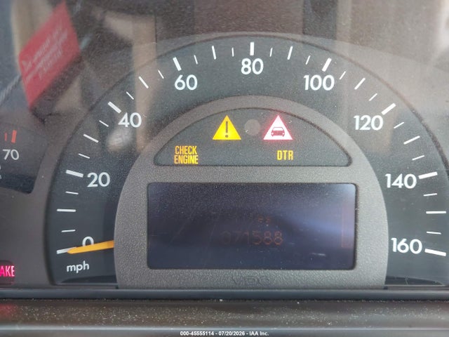 45555114 :رقم المزاد ، WDBRF61JX2F139695 vin ، 2002 Mercedes-benz C 240 مزاد بيع