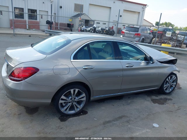 2019 Mercedes-benz C 300 4matic მანქანა იყიდება აუქციონზე, vin: 55SWF8EB8KU291058, აუქციონის ნომერი: 45555167