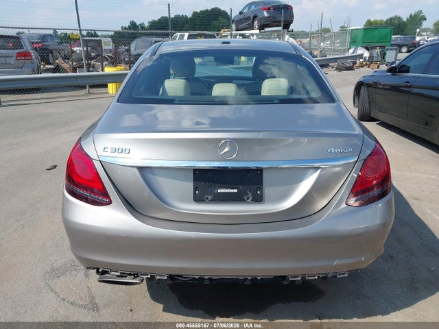 2019 Mercedes-benz C 300 4matic მანქანა იყიდება აუქციონზე, vin: 55SWF8EB8KU291058, აუქციონის ნომერი: 45555167