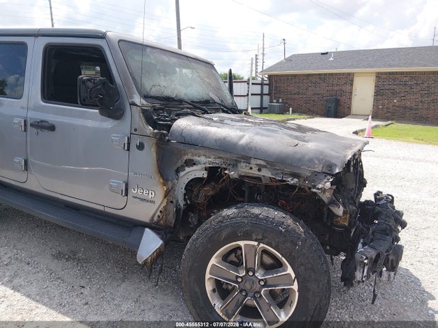 Auction sale of the 2020 Jeep Wrangler Unlimited Sahara 4x4, vin: 1C4HJXEN3LW230257, lot number: 45555312