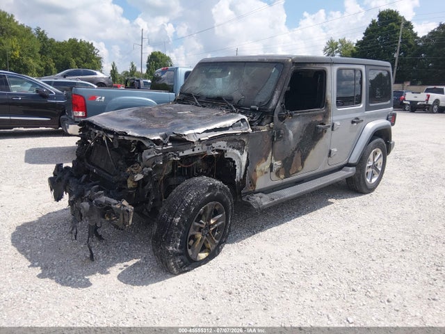 Auction sale of the 2020 Jeep Wrangler Unlimited Sahara 4x4, vin: 1C4HJXEN3LW230257, lot number: 45555312