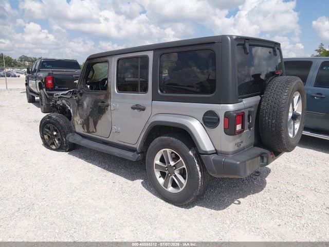 Auction sale of the 2020 Jeep Wrangler Unlimited Sahara 4x4, vin: 1C4HJXEN3LW230257, lot number: 45555312