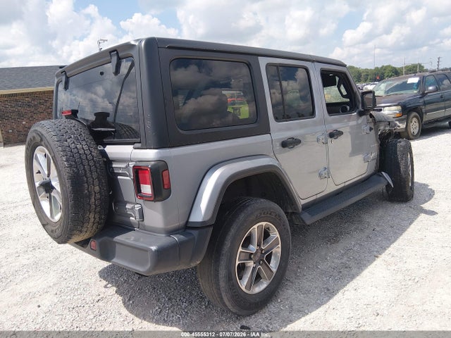 Auction sale of the 2020 Jeep Wrangler Unlimited Sahara 4x4, vin: 1C4HJXEN3LW230257, lot number: 45555312
