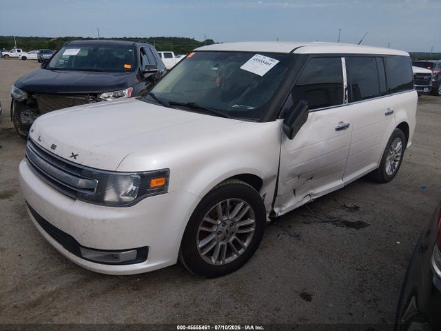 45555461 :رقم المزاد ، 2FMGK5C85JBA14267 vin ، 2018 Ford Flex Sel مزاد بيع