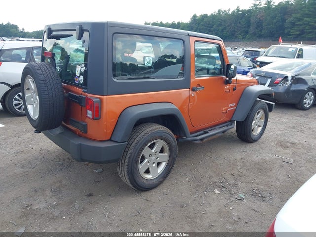 Продажа на аукционе авто 2011 Jeep Wrangler Sport, vin: 1J4AA2D19BL629025, номер лота: 45555475
