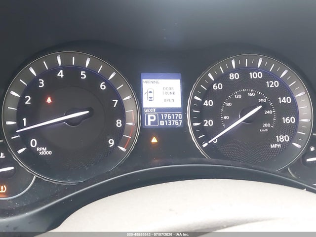 Продаж на аукціоні авто 2012 Infiniti M37x, vin: JN1BY1AR3CM396154, номер лоту: 45555543
