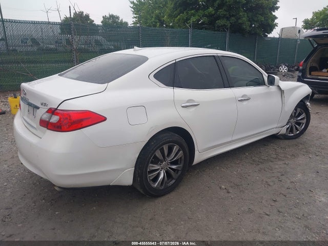 Продаж на аукціоні авто 2012 Infiniti M37x, vin: JN1BY1AR3CM396154, номер лоту: 45555543