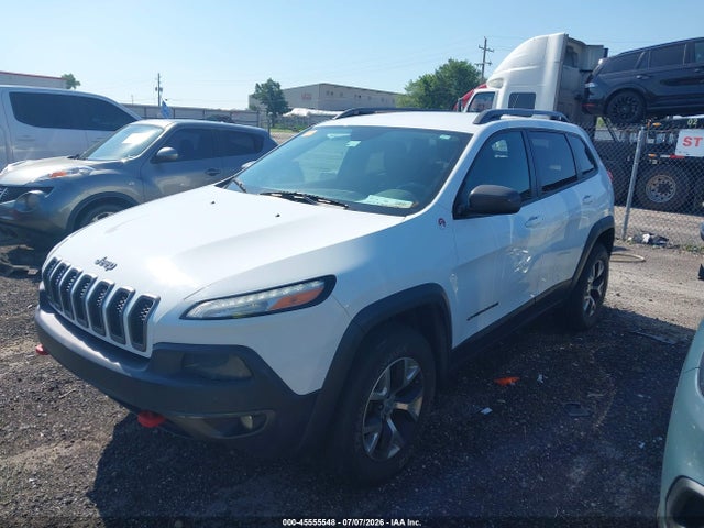 45555548 :رقم المزاد ، 1C4PJMBS7EW244489 vin ، 2014 Jeep Cherokee Trailhawk مزاد بيع