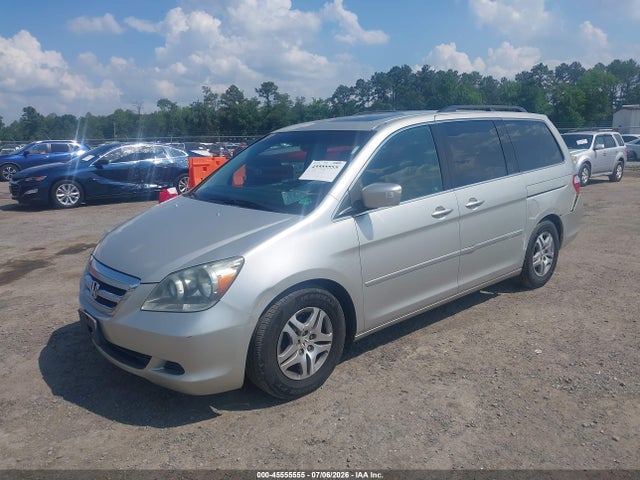 45555555 :رقم المزاد ، 5FNRL38725B101096 vin ، 2005 Honda Odyssey Ex-l مزاد بيع