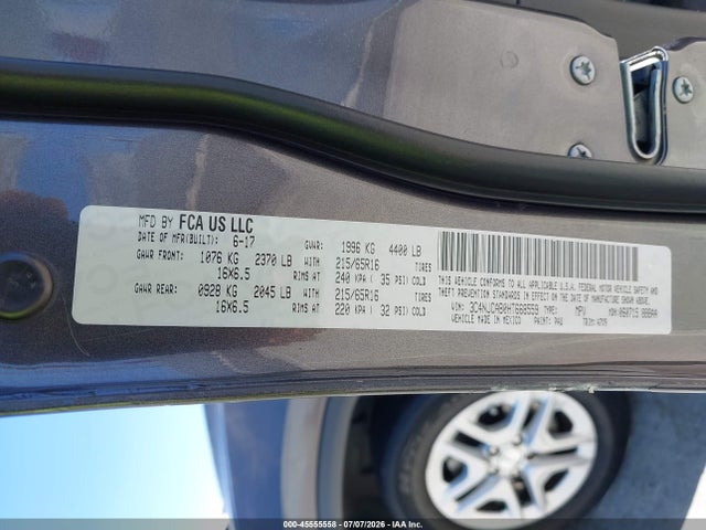 Jeep Compass Sport 2017 3C4NJCAB0HT668559 Image 9