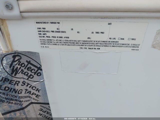 Продажа на аукционе авто 2007 Weekend Warrior Toy Hauler, vin: 5HRSS403X7C019511, номер лота: 45555576