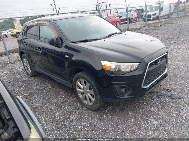2014 Mitsubishi Outlander Sport Es მანქანა იყიდება აუქციონზე, vin: 4A4AR3AU7EE006927, აუქციონის ნომერი: 45555584