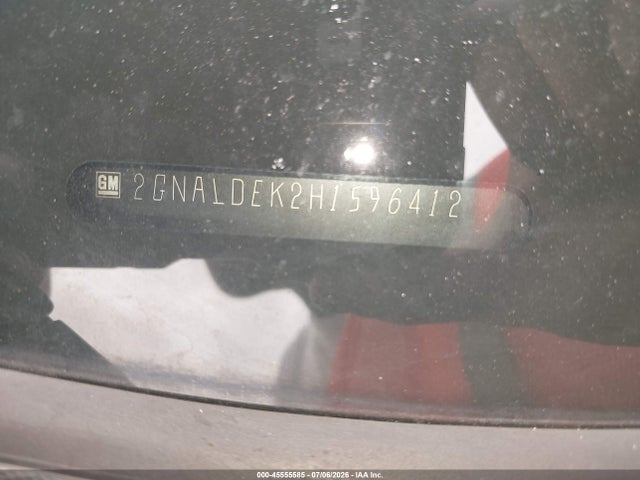 Aukcja sprzedaży 2017 Chevrolet Equinox Premier, vin: 2GNALDEK2H1596412, numer aukcji: 45555585