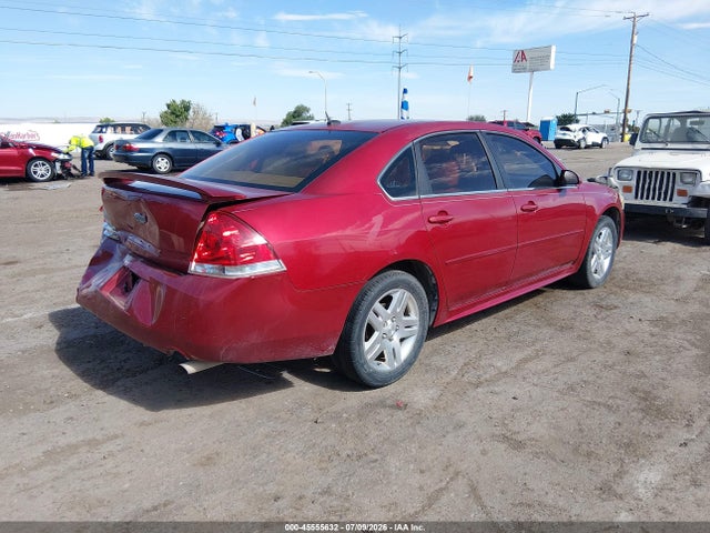 Auction sale of the 2013 Chevrolet Impala Lt, vin: 2G1WB5E34D1187461, lot number: 45555632