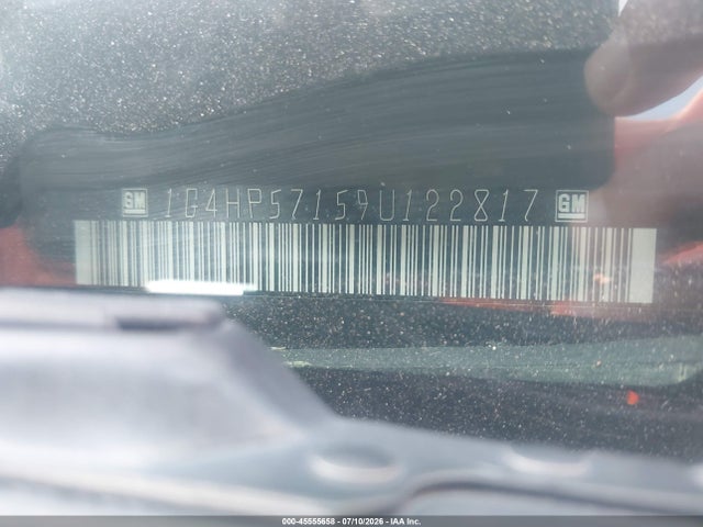 Продаж на аукціоні авто 2009 Buick Lucerne Cx, vin: 1G4HP57159U122817, номер лоту: 45555658