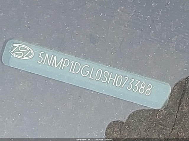 2025 Hyundai Santa Fe Se მანქანა იყიდება აუქციონზე, vin: 5NMP1DGL0SH073388, აუქციონის ნომერი: 45555701