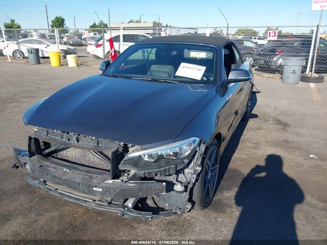 45555710 :رقم المزاد ، WBA2M9C51HV717351 vin ، 2017 Bmw 230i Xdrive مزاد بيع
