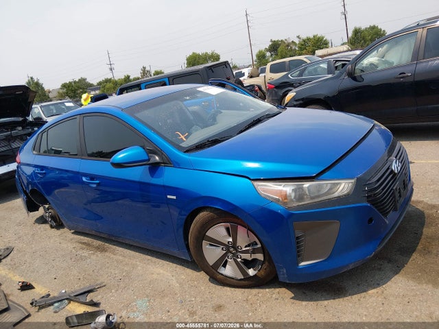 Продаж на аукціоні авто 2018 Hyundai Ioniq Hybrid Blue, vin: KMHC65LCXJU061392, номер лоту: 45555781