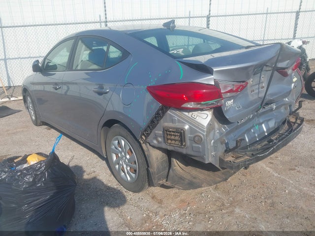 45555930 :رقم المزاد ، 5NPD74LF4HH168095 vin ، 2017 Hyundai Elantra Se مزاد بيع
