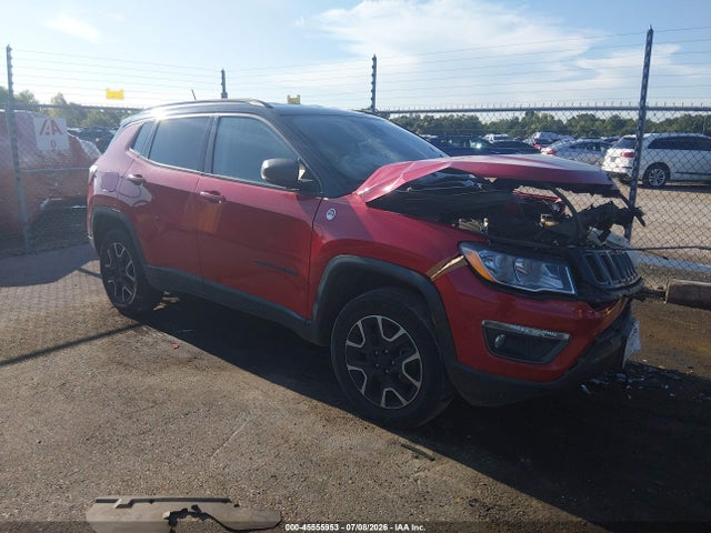 Aukcja sprzedaży 2021 Jeep Compass Trailhawk 4x4, vin: 3C4NJDDB8MT600635, numer aukcji: 45555953