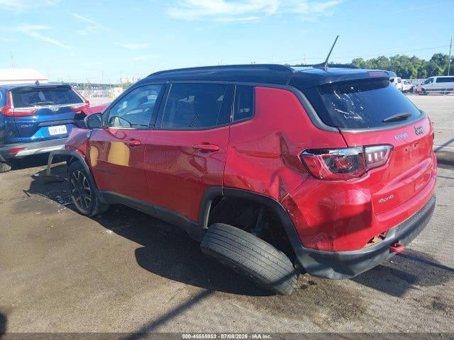 Aukcja sprzedaży 2021 Jeep Compass Trailhawk 4x4, vin: 3C4NJDDB8MT600635, numer aukcji: 45555953