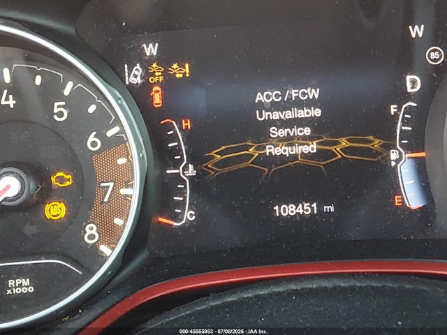 Aukcja sprzedaży 2021 Jeep Compass Trailhawk 4x4, vin: 3C4NJDDB8MT600635, numer aukcji: 45555953