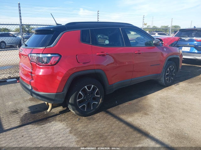 Aukcja sprzedaży 2021 Jeep Compass Trailhawk 4x4, vin: 3C4NJDDB8MT600635, numer aukcji: 45555953