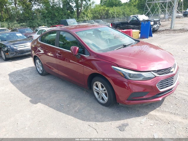 Продажа на аукционе авто 2016 Chevrolet Cruze Lt Auto, vin: 1G1BE5SM5G7260640, номер лота: 45555955