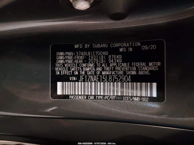 Toyota 86 GT 2020 JF1ZNAE15L8752904 Image 9