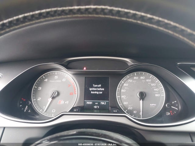 Продажа на аукционе авто 2014 Audi S4 3.0t Premium Plus, vin: WAUDGAFL5EA126924, номер лота: 45556036